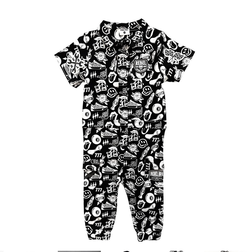 Jogger Jumpsuit by Rebel Bro 12-18m